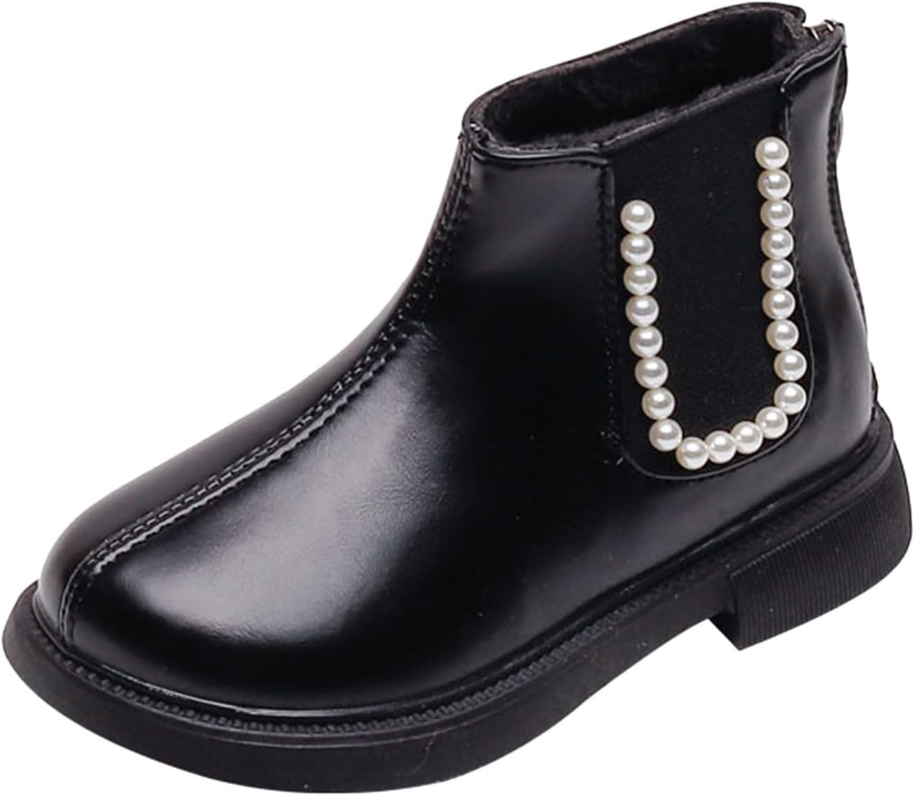 Модные зимние ботинки для мальчиков и девочек, плоские, противоскользящие, с круглым носком, жемчужной молнией сзади, плюшевые, теплые и удобные (черные, 6-7 лет, маленький ребенок) Generic, 5.5-6 Years Little Child Black
Модные зимние ботинки для мальчиков и девочек, плоские, противоскользящие, с круглым носком, жемчужной молнией сзади, плюшевые, теплые и удобные (черные, 6-7 лет, маленький ребенок) Generic, 5.5-6 Years Little Child Black