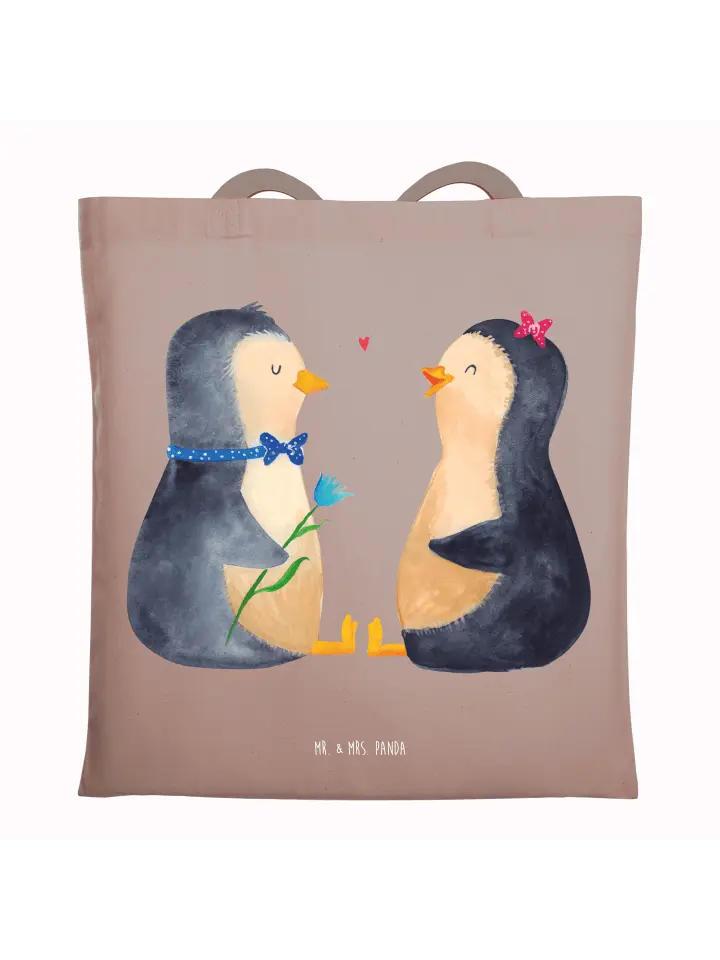 Сумка для переноски Mr & Mrs Panda Pinguin Pärchen ohne Spruch, пастельно-коричневый
Сумка для переноски Mr & Mrs Panda Pinguin Pärchen ohne Spruch, пастельно-коричневый