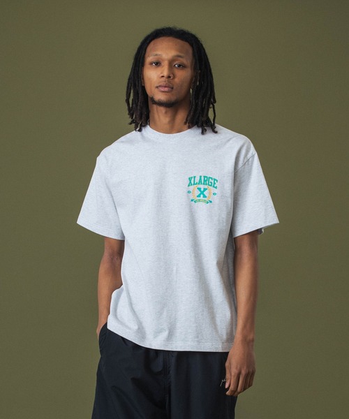 Футболка с коротким рукавом, с логотипом колледжа XLARGE, пепельный
Футболка с коротким рукавом, с логотипом колледжа XLARGE, пепельный