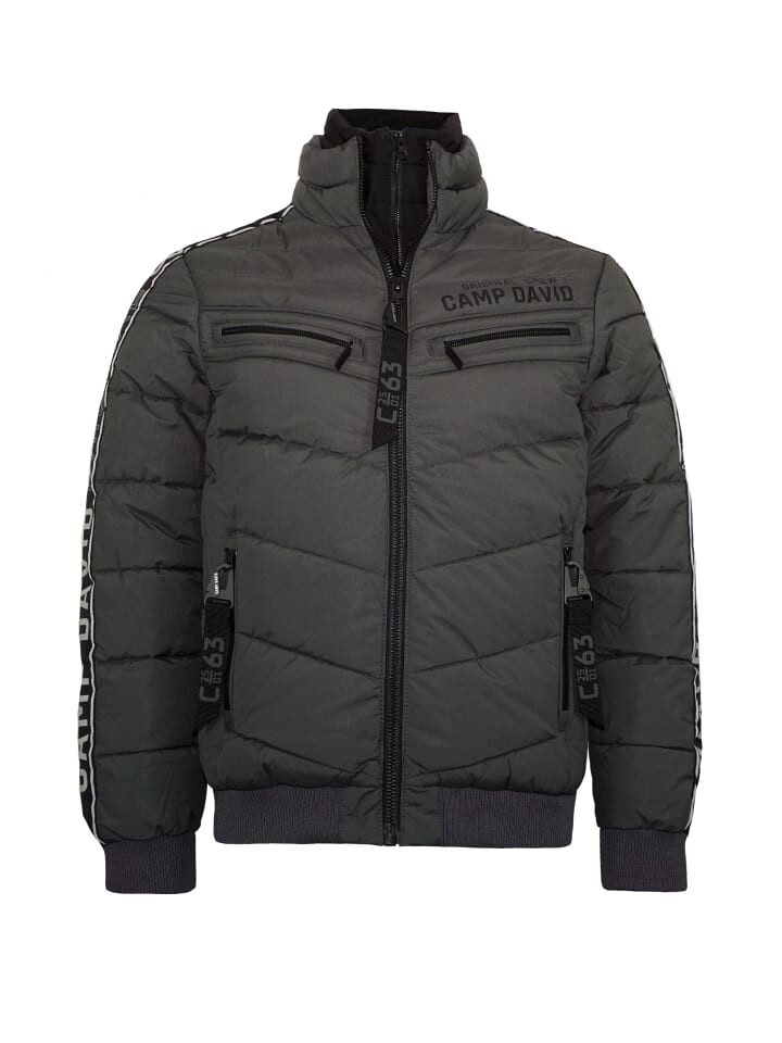 Стеганая куртка CAMP DAVID, темно-серый
Стеганая куртка CAMP DAVID, темно-серый