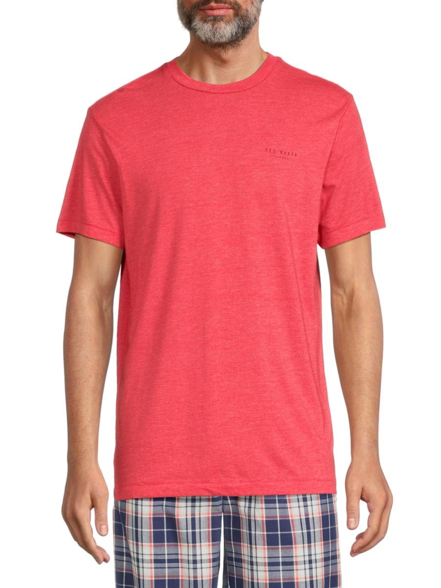 Футболка с круглым вырезом и логотипом Ted Baker, красный
Футболка с круглым вырезом и логотипом Ted Baker, красный