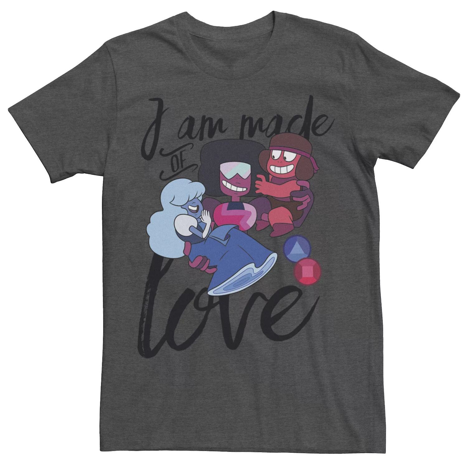 Мужская футболка Cartoon Network Steven Universe «Я создана из любви» Licensed Character
Мужская футболка Cartoon Network Steven Universe «Я создана из любви» Licensed Character