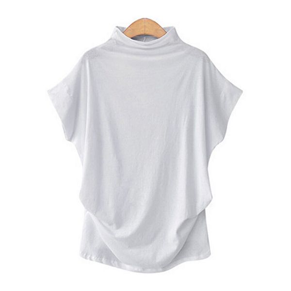 Женская летняя блузка с коротким рукавом и полувысоким воротником Yesfashion, White
Женская летняя блузка с коротким рукавом и полувысоким воротником Yesfashion, White