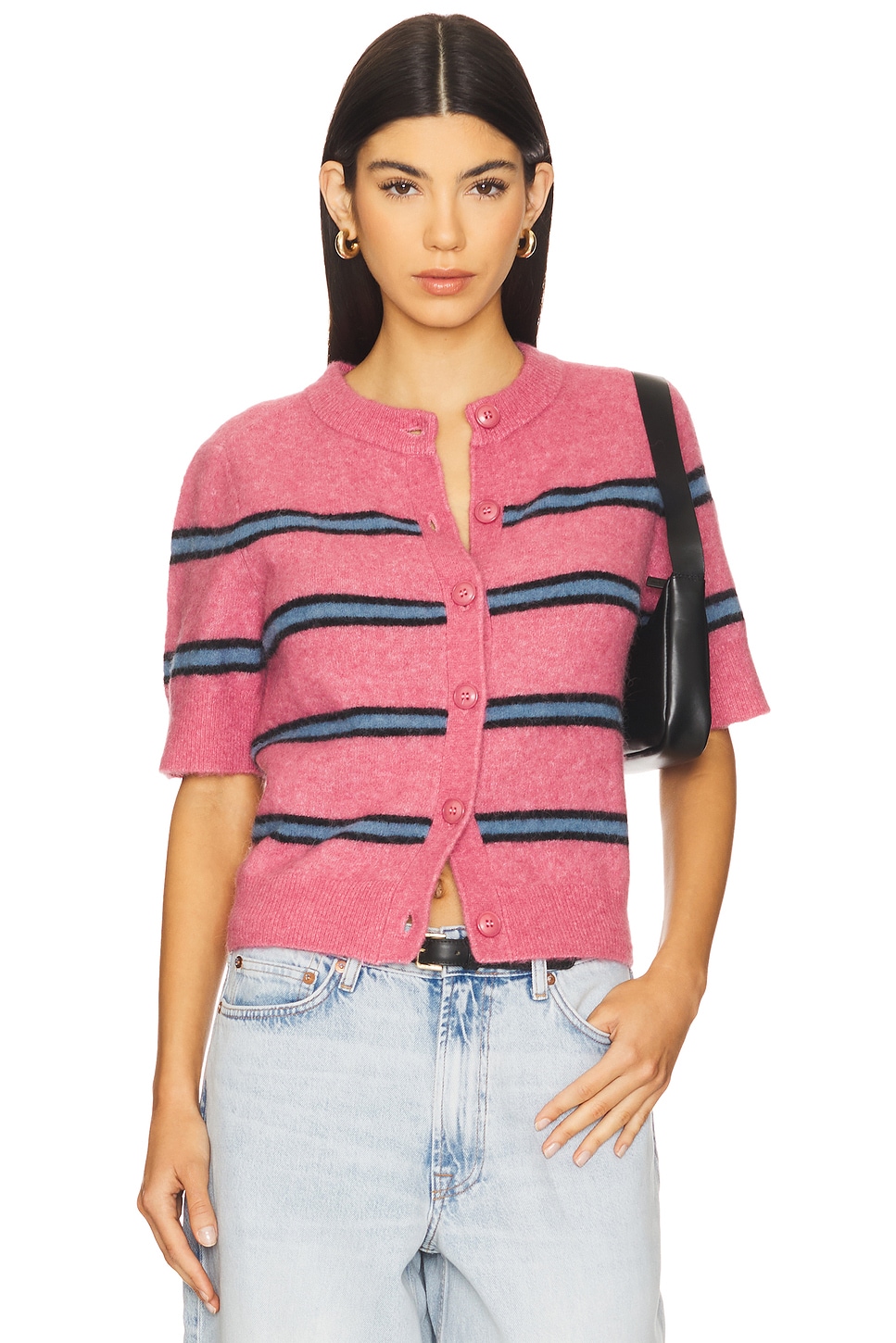 Кардиган с коротким рукавом Sanoura Samsoe Samsoe, rose wine st.
Кардиган с коротким рукавом Sanoura Samsoe Samsoe, rose wine st.