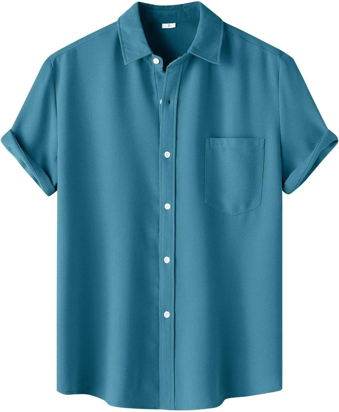 Мужская рубашка на пуговицах Casual Short Sleeve Solid Blouse BEIBEINOYA
Мужская рубашка на пуговицах Casual Short Sleeve Solid Blouse BEIBEINOYA