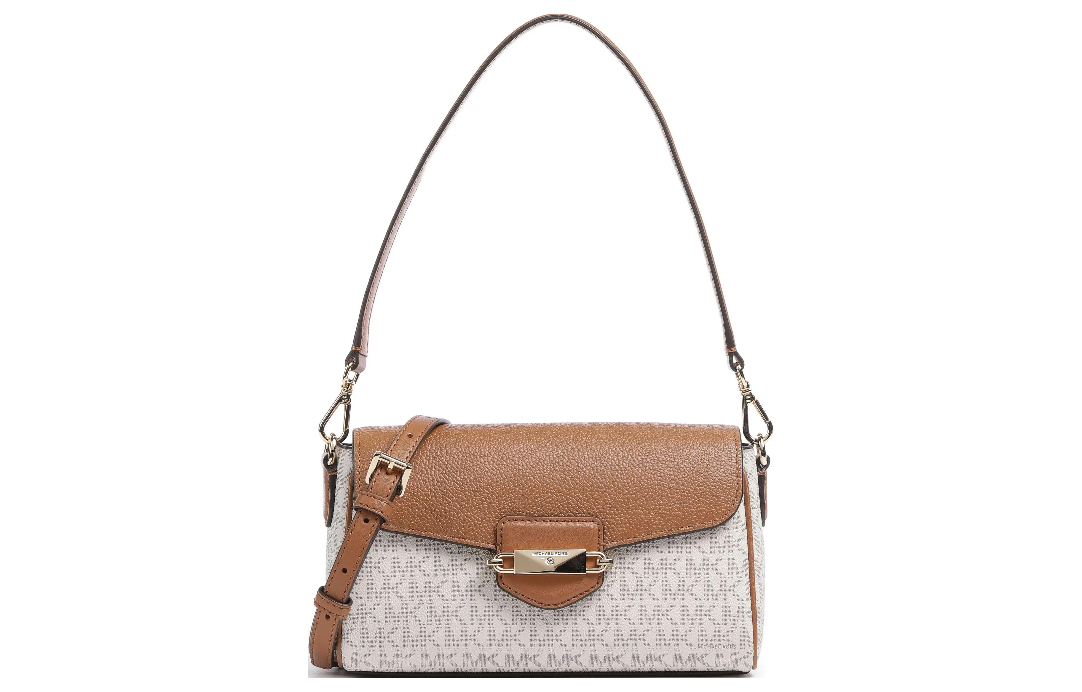 MICHAEL KORS Сумка-багет Fleur Cow Leather, женская сумка через плечо, цвет Vanilla & Brown
MICHAEL KORS Сумка-багет Fleur Cow Leather, женская сумка через плечо, цвет Vanilla & Brown