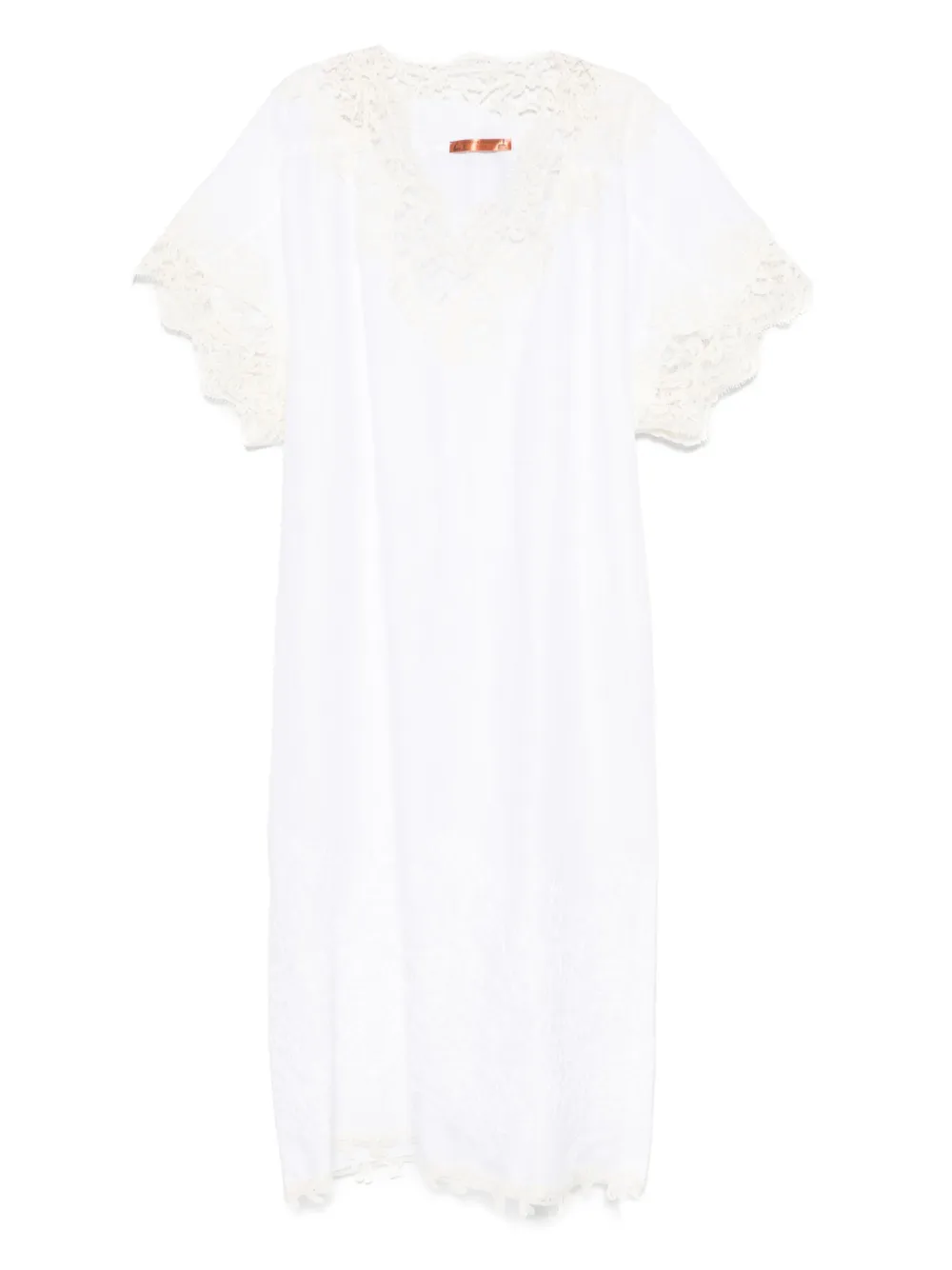 Вышитое макси-платье Ermanno Scervino, нейтральный
Вышитое макси-платье Ermanno Scervino, нейтральный