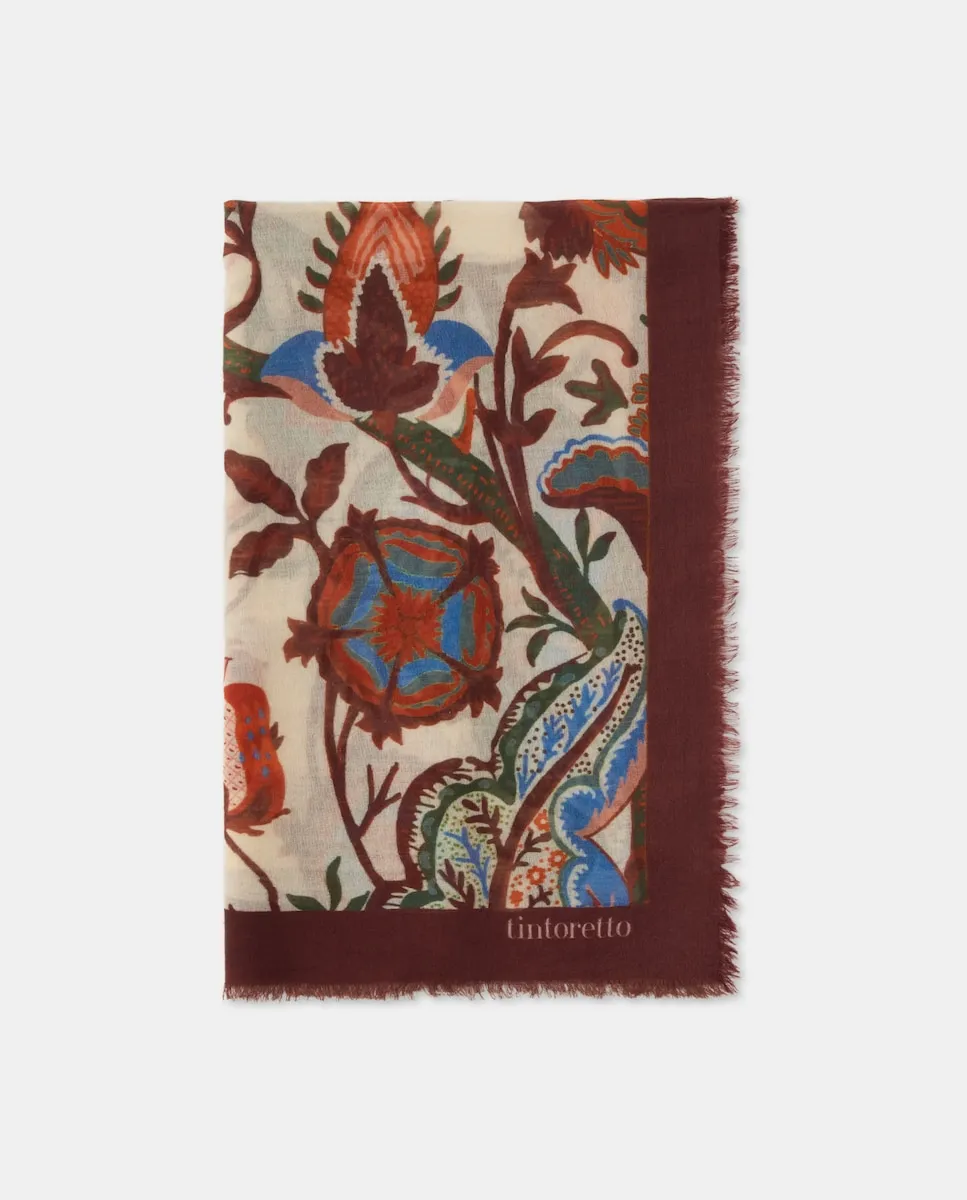 Шейный платок с цветочным узором Tintoretto, экрю
Шейный платок с цветочным узором Tintoretto, экрю