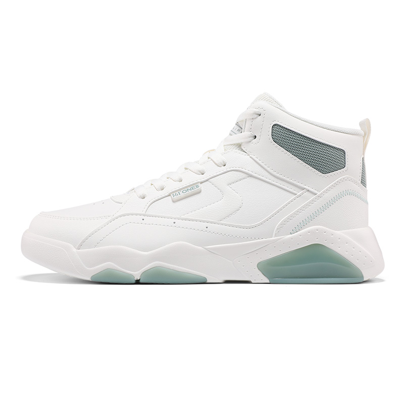 Зимний синдром Противоскользящие и износостойкие Кроссовки скейтбордические высокие мужские бело-зеленые 361°, Feather White/Sequoia Green 
Зимний синдром Противоскользящие и износостойкие Кроссовки скейтбордические высокие мужские бело-зеленые 361°, Feather White/Sequoia Green