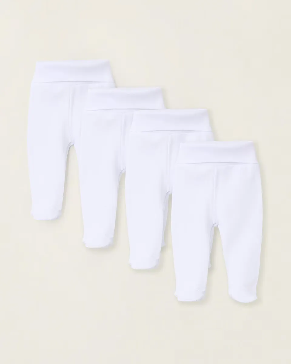 Упаковка из 4 шт. леггинсов для мальчиков из 100% хлопка с высокой талией Zippy, белый
Упаковка из 4 шт. леггинсов для мальчиков из 100% хлопка с высокой талией Zippy, белый