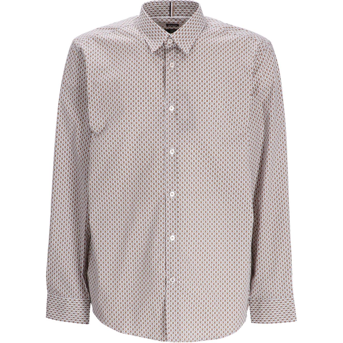 Футболка с длинным рукавом и микроузором HUGO BOSS, Многоцветный
Футболка с длинным рукавом и микроузором HUGO BOSS, Многоцветный