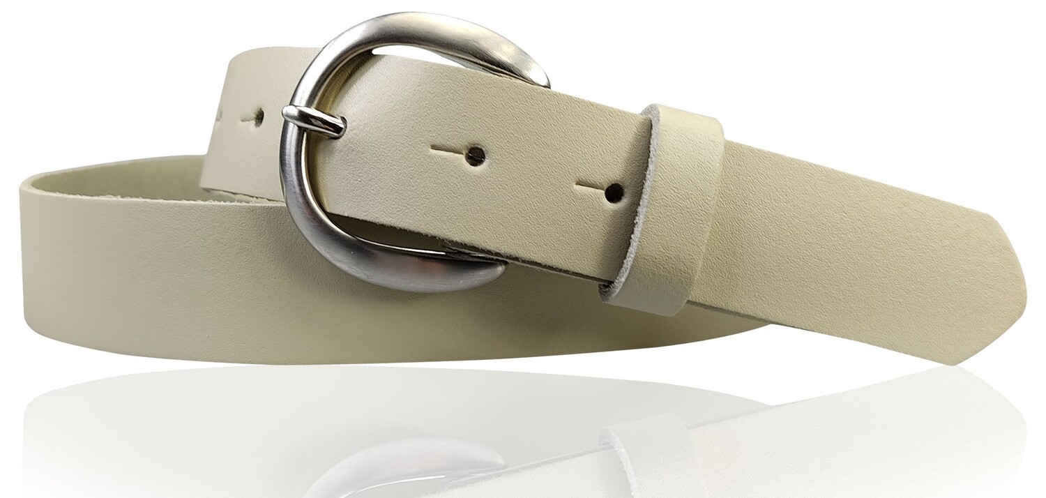 Кожаный ремень FRONHOFER, кремовый
Кожаный ремень FRONHOFER, кремовый