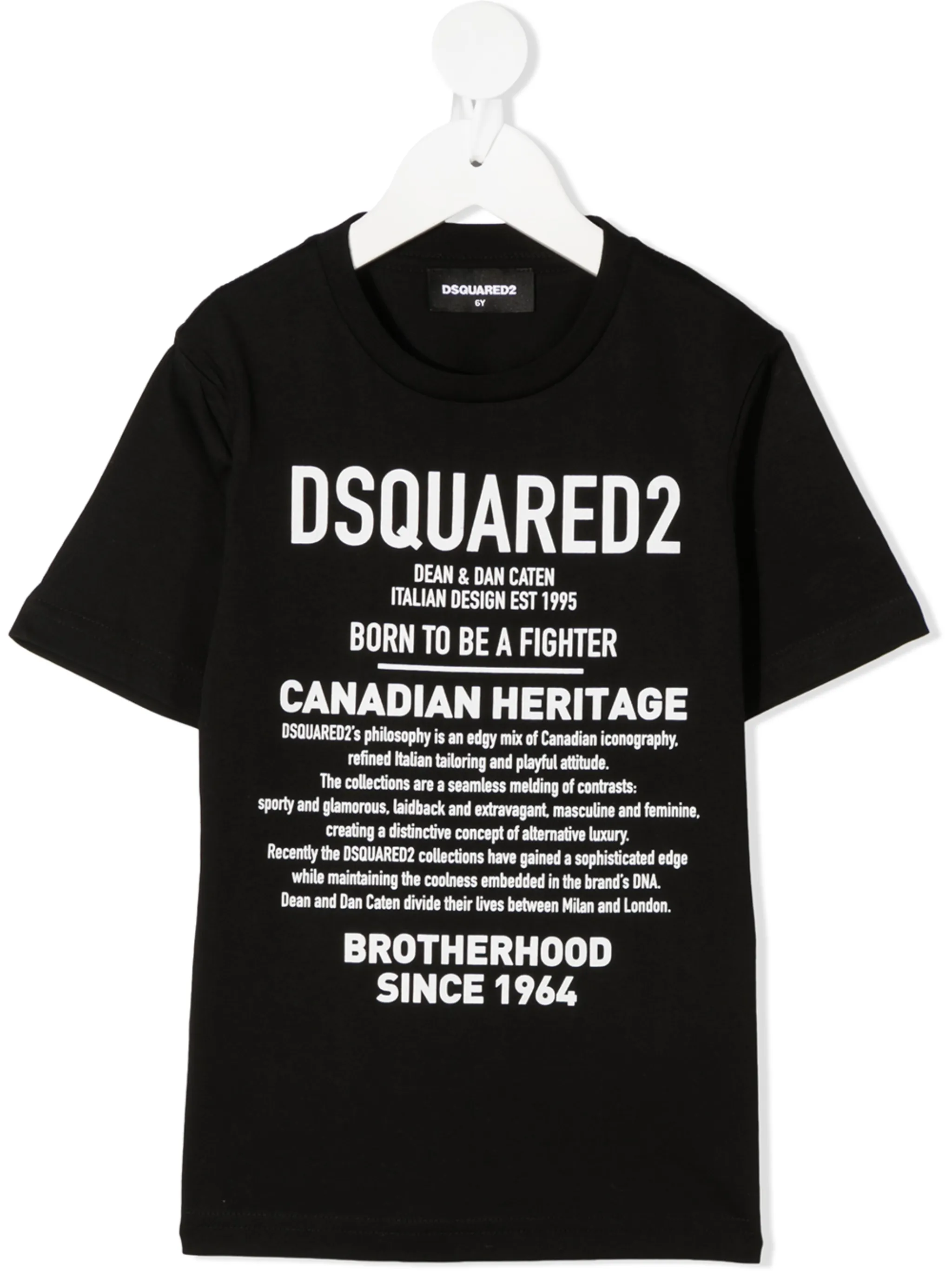Футболка с логотипом Dsquared2 Kids, черный
Футболка с логотипом Dsquared2 Kids, черный