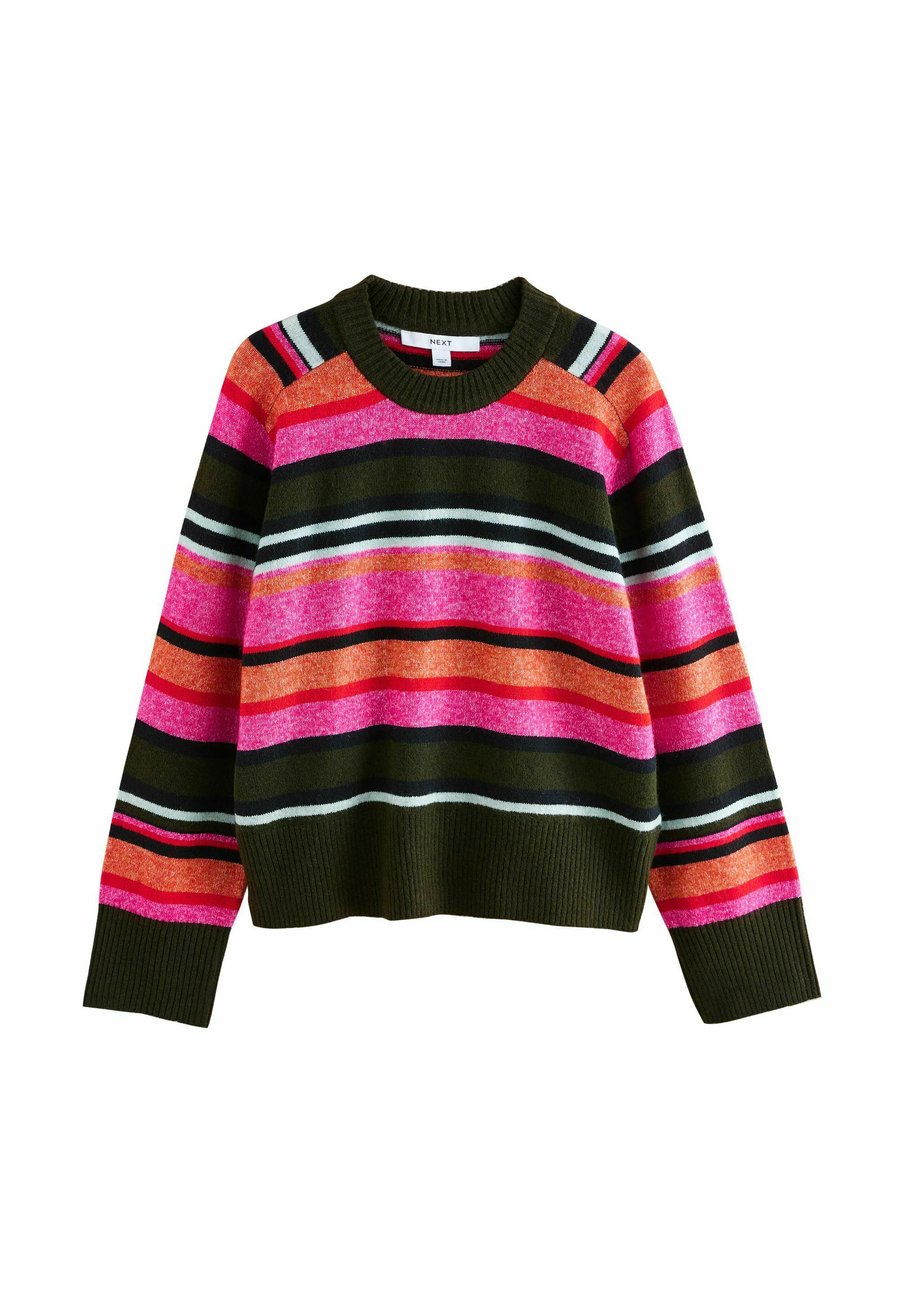 Джемпер Next CREW NECK, Bright Pink/Khaki Multi Stripe/Light Pink
Джемпер Next CREW NECK, Bright Pink/Khaki Multi Stripe/Light Pink