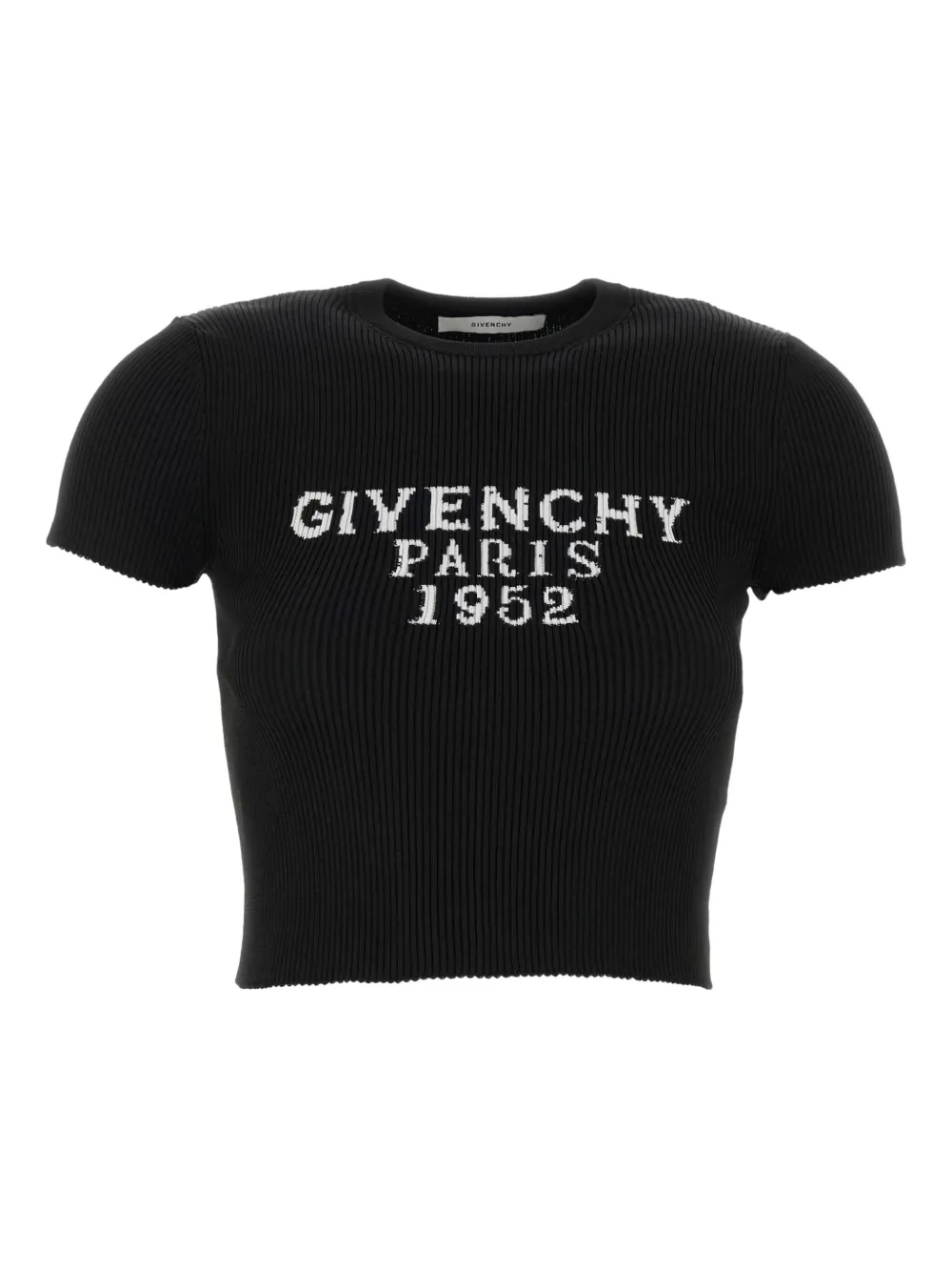 Укороченная ребристая футболка Givenchy, черный
Укороченная ребристая футболка Givenchy, черный