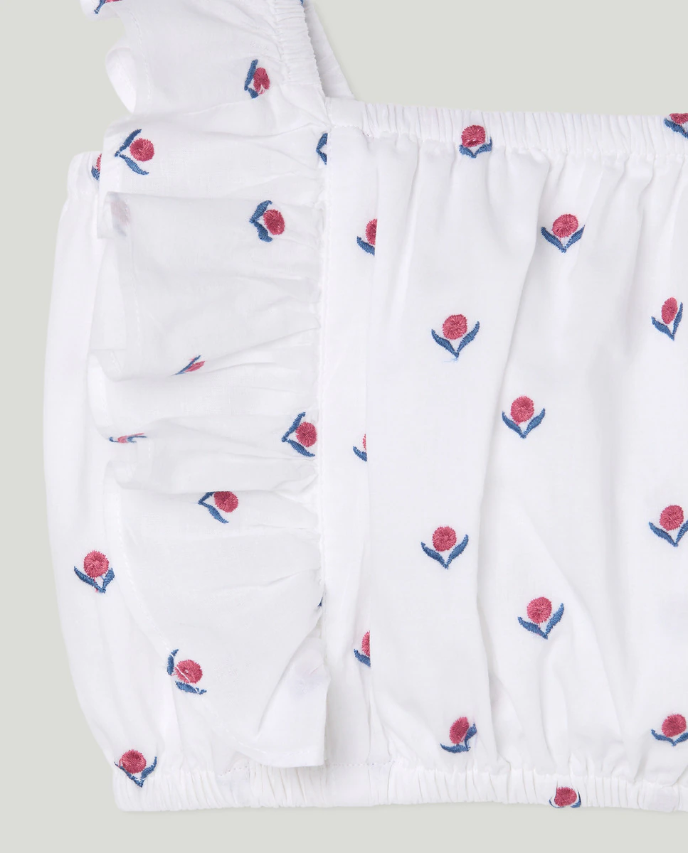 Комплект топ и миди-юбка с вышивкой AOP Kids El Corte Inglés, белый
Комплект топ и миди-юбка с вышивкой AOP Kids El Corte Inglés, белый