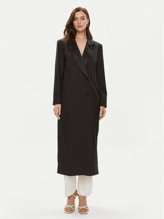 Переходное пальто стандартного кроя Custommade, черный
Переходное пальто стандартного кроя Custommade, черный