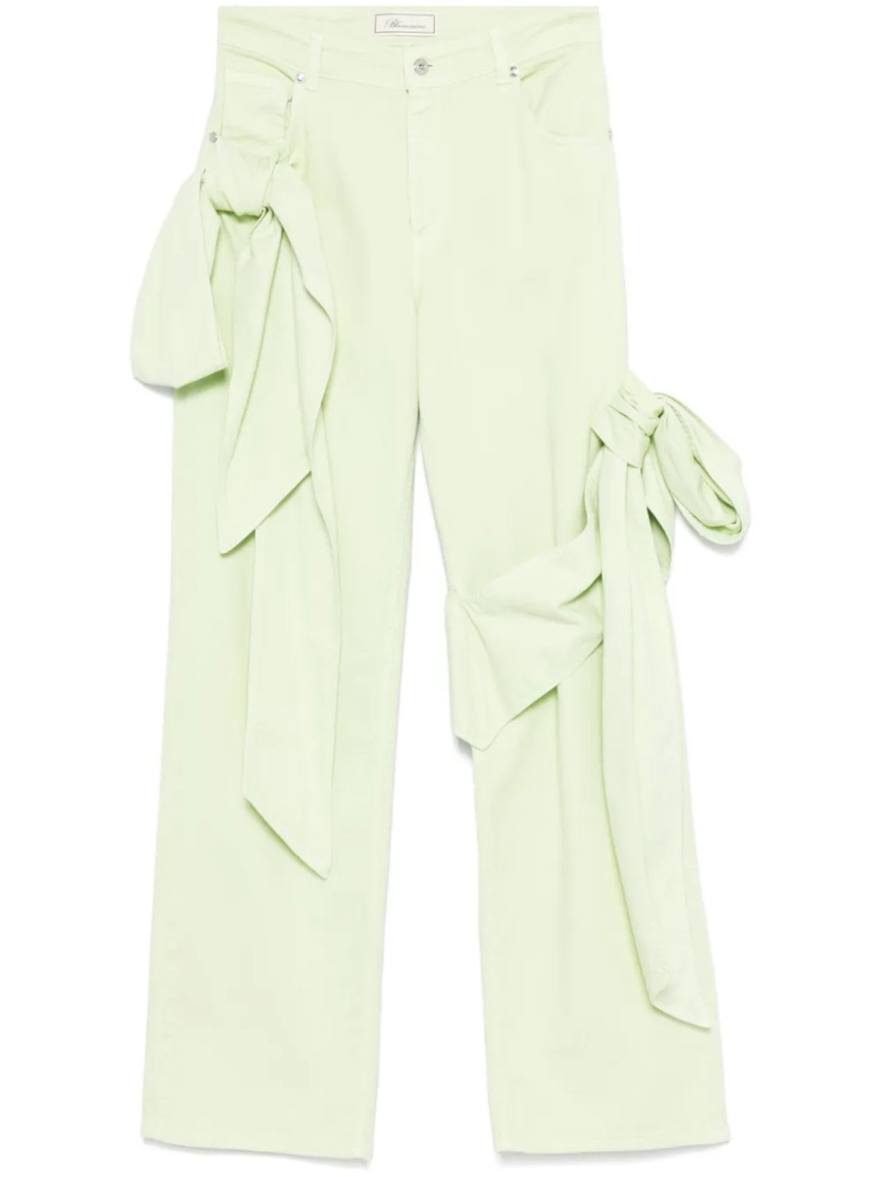 Джинсы Blumarine с бантами, зеленый
Джинсы Blumarine с бантами, зеленый