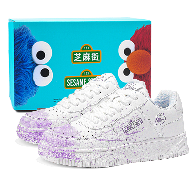 SESAME STREET Термоустойчивые противоскользящие износостойкие низкие скейтерские кроссовки унисекс с увеличенной высотой для баланса - Dreamy Starry Sky Purple
SESAME STREET Термоустойчивые противоскользящие износостойкие низкие скейтерские кроссовки унисекс с увеличенной высотой для баланса - Dreamy Starry Sky Purple