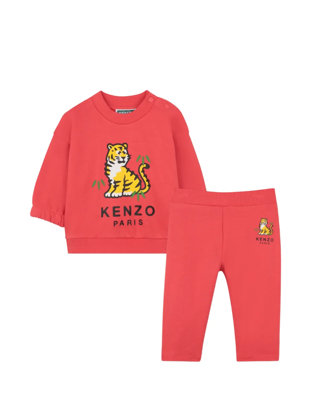 Спортивный костюм с принтом Kenzo Kids, красный
Спортивный костюм с принтом Kenzo Kids, красный