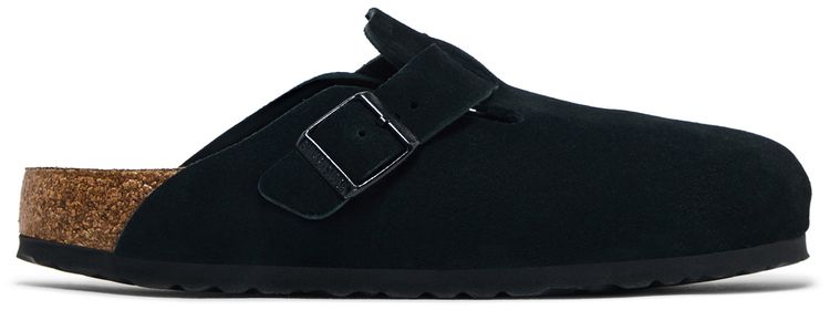 Кроссовки Birkenstock Boston Soft Footbed Narrow 'Black', черный
Кроссовки Birkenstock Boston Soft Footbed Narrow 'Black', черный