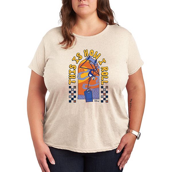 Футболка This Is How I Roll с принтом Джека Скеллингтона из "Кошмара перед Рождеством" Plus Size Disney, Beige
Футболка This Is How I Roll с принтом Джека Скеллингтона из "Кошмара перед Рождеством" Plus Size Disney, Beige