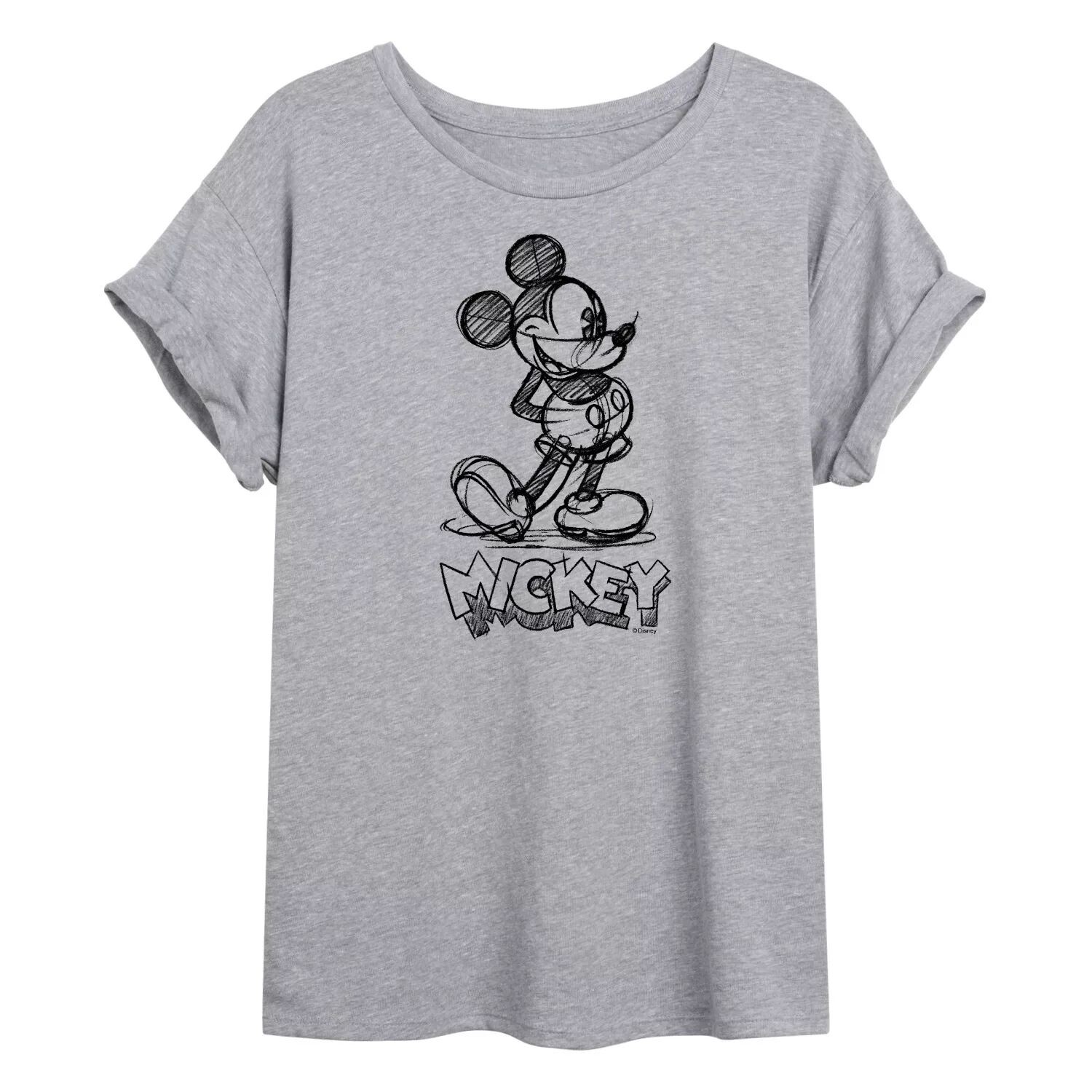 Детская футболка с рисунком Микки Мауса Disney's Sketch Disney
Детская футболка с рисунком Микки Мауса Disney's Sketch Disney