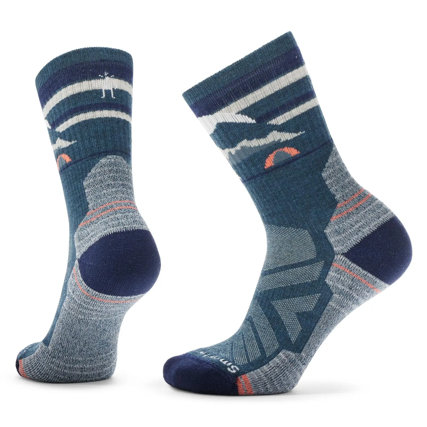 Походные легкие амортизирующие носки Mountain Moon Smartwool, Twilight Blue
Походные легкие амортизирующие носки Mountain Moon Smartwool, Twilight Blue