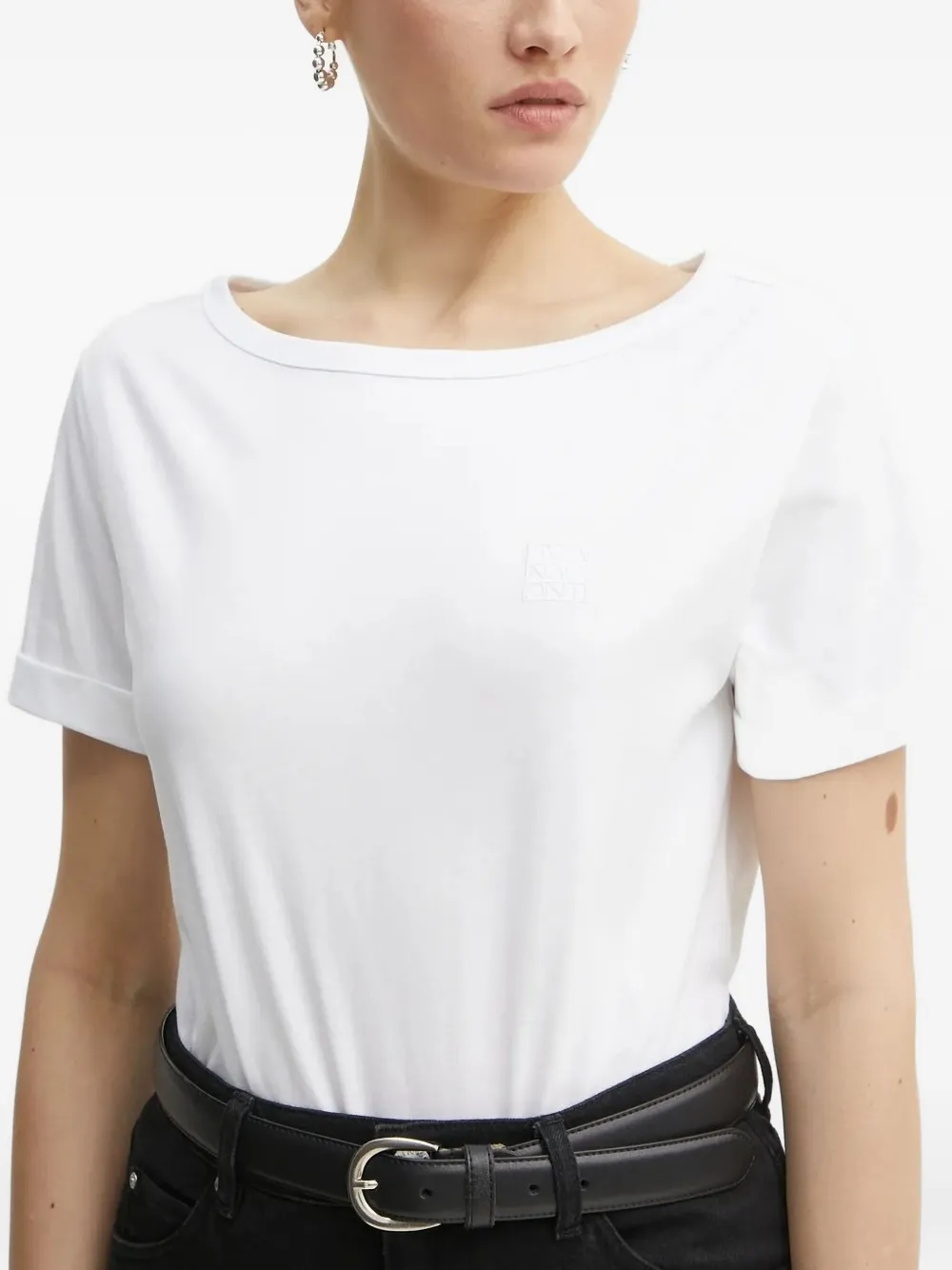 Хлопковая футболка Liviana Conti, белый
Хлопковая футболка Liviana Conti, белый