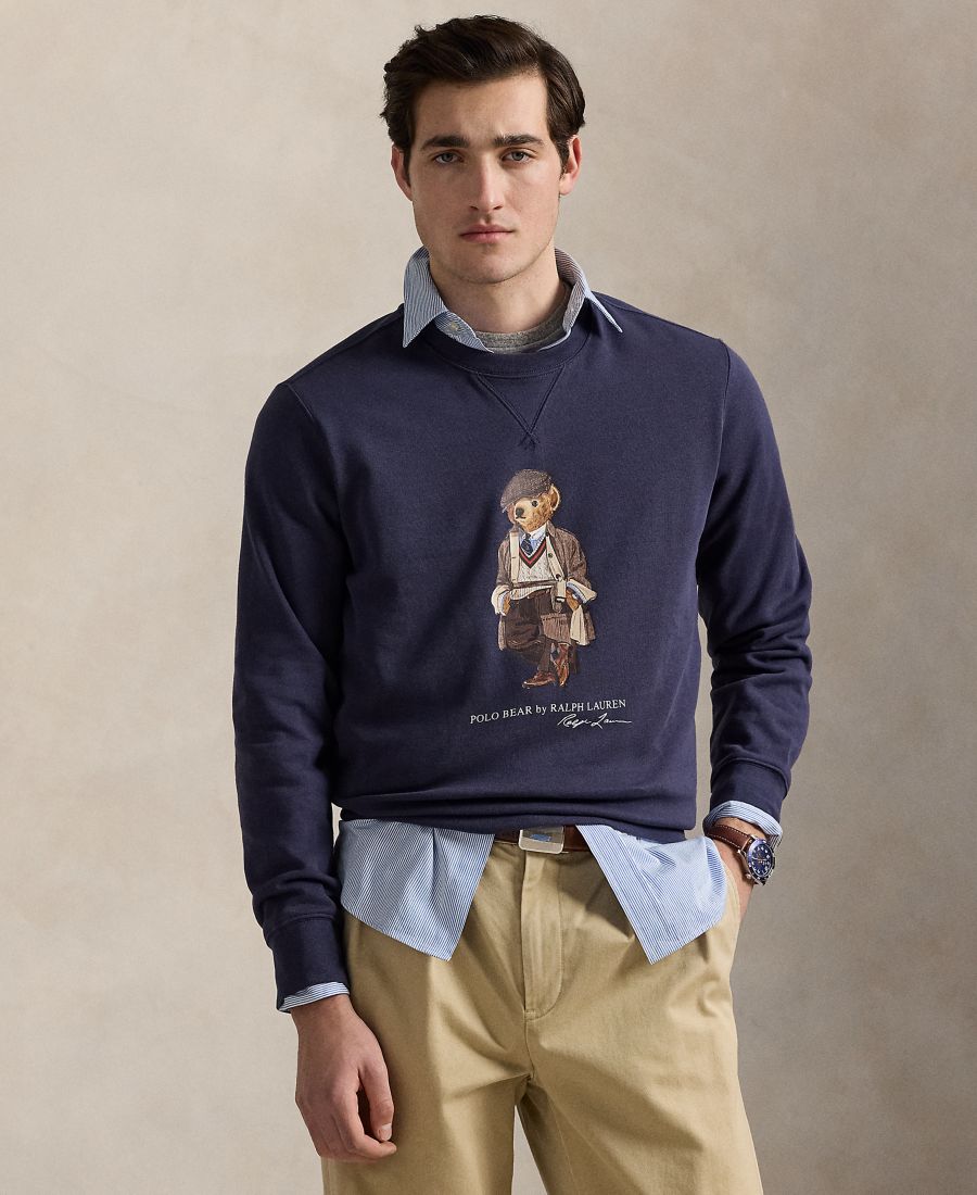 Мужская толстовка Polo Bear из флиса Polo Ralph Lauren, Faded Blue Hrtg Bear
Мужская толстовка Polo Bear из флиса Polo Ralph Lauren, Faded Blue Hrtg Bear