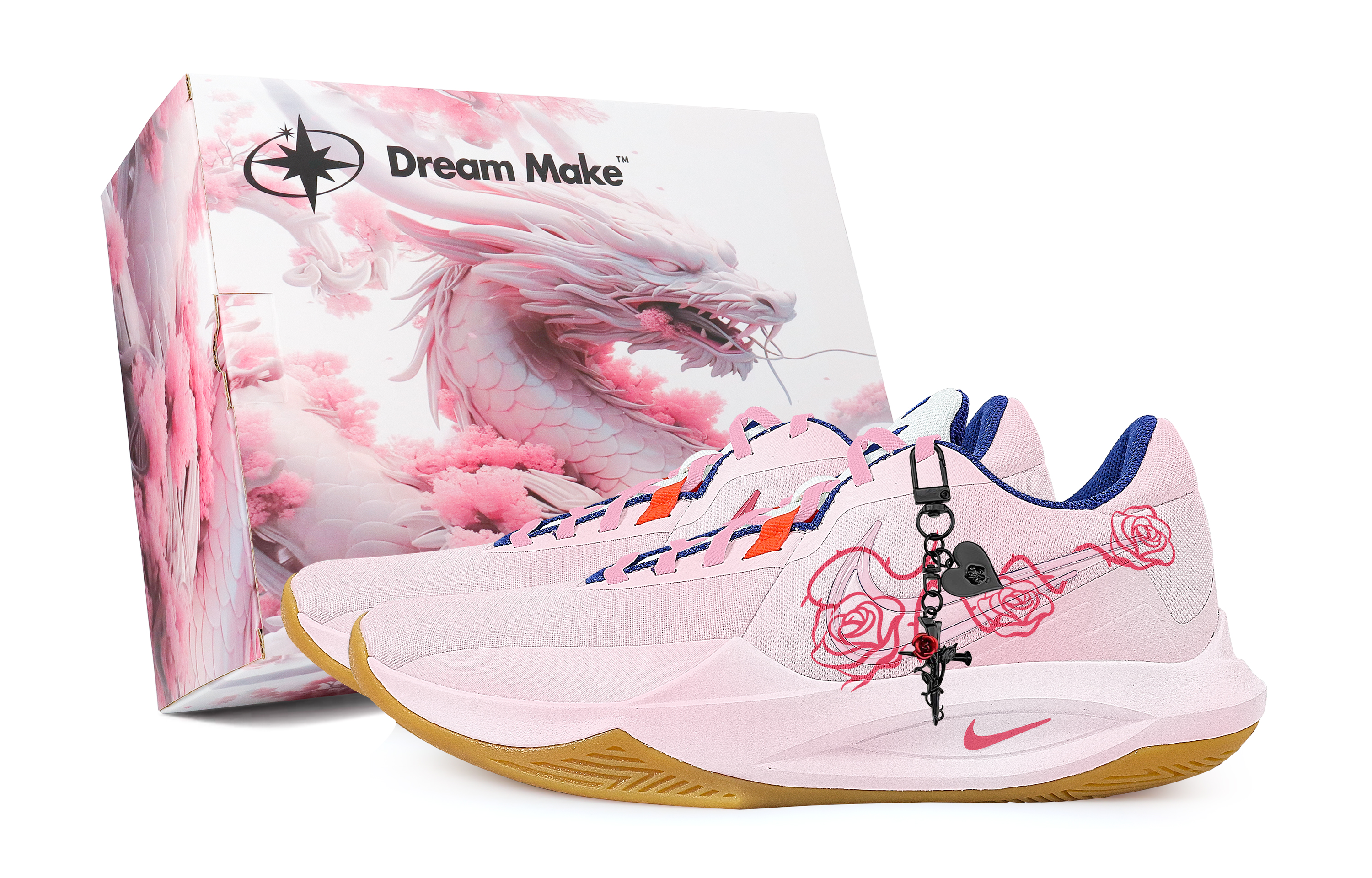 Nike Баскетбольные кроссовки Precision 6 Rose Dance Pink Box с антискользящим покрытием, износостойкие, низкие, мужские, розовые
Nike Баскетбольные кроссовки Precision 6 Rose Dance Pink Box с антискользящим покрытием, износостойкие, низкие, мужские, розовые