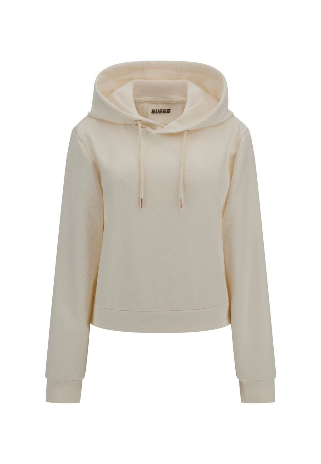 Толстовка с капюшоном Guess, белый 
Толстовка с капюшоном Guess, белый