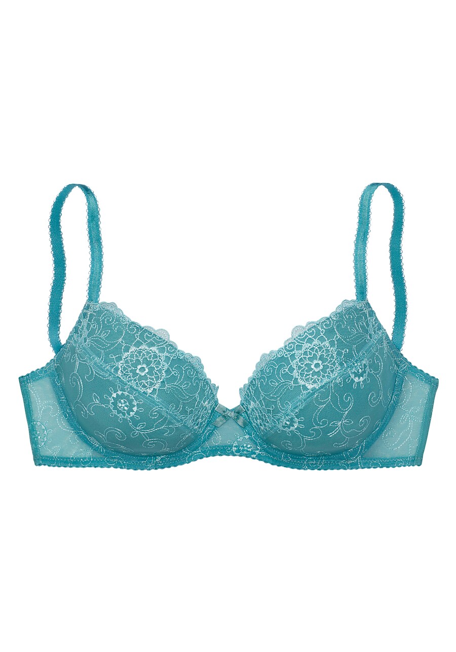 Бюстгальтер на косточках NUANCE Push-up Bra, аква
Бюстгальтер на косточках NUANCE Push-up Bra, аква