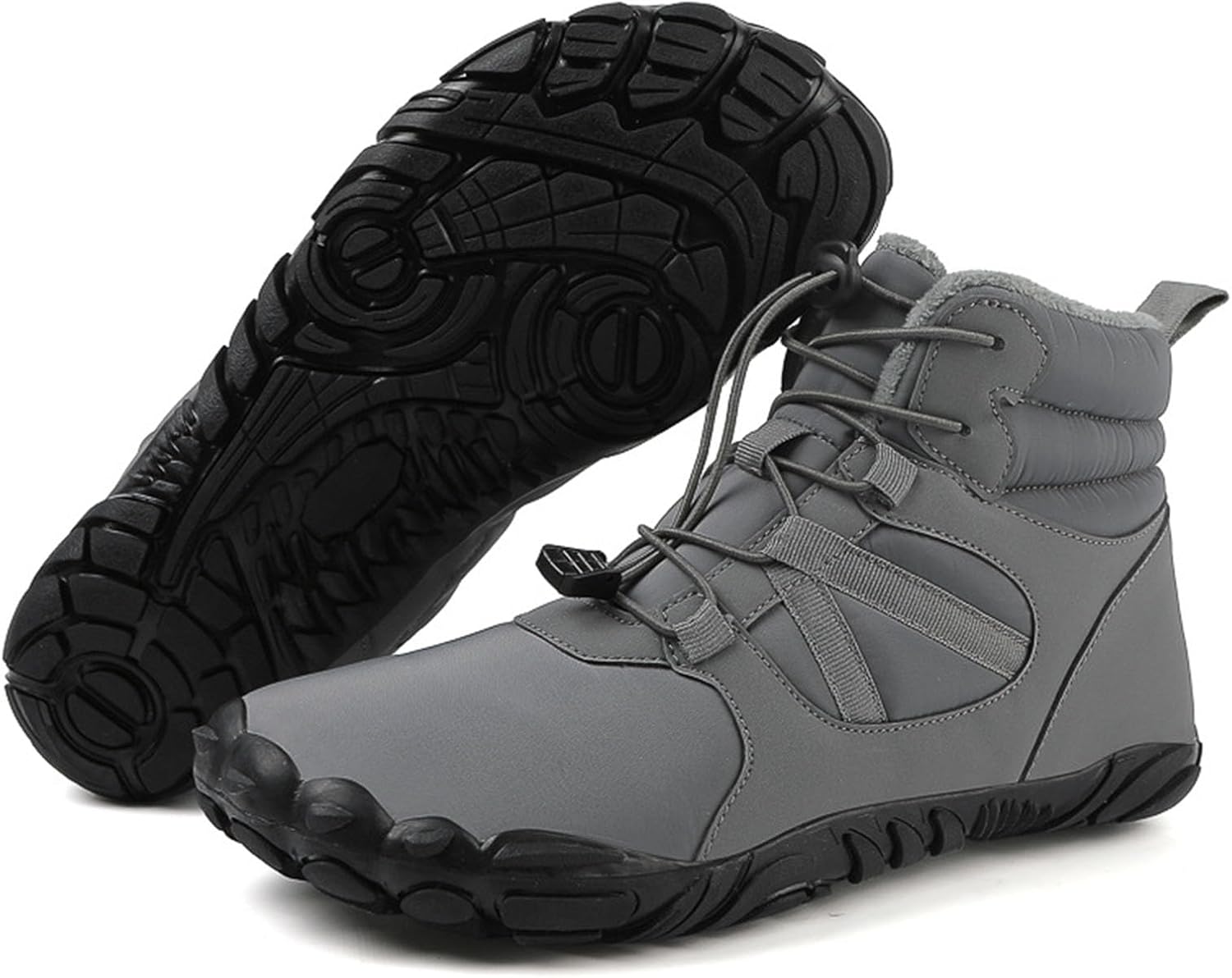 Зимние ботинки для походов для женщин и мужчин, быстро сохнущие, с широкой носочной частью, ботильоны на щиколотку, уютные тапочки с меховой подкладкой, теплые обувь Generic, серый
Зимние ботинки для походов для женщин и мужчин, быстро сохнущие, с широкой носочной частью, ботильоны на щиколотку, уютные тапочки с меховой подкладкой, теплые обувь Generic, серый