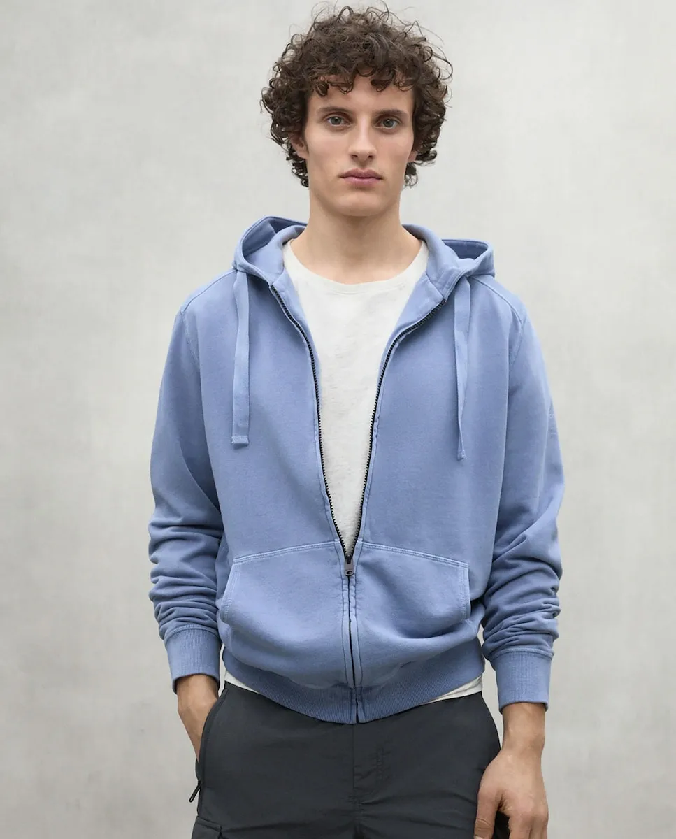 Мужская толстовка с регулируемым капюшоном, застегивающимся на шнурок и молнию Ecoalf, синий
Мужская толстовка с регулируемым капюшоном, застегивающимся на шнурок и молнию Ecoalf, синий