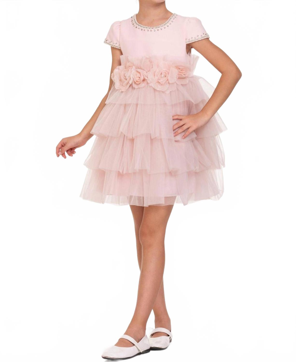 Многоярусное платье для девочек Zaalima Fashion, розовый
Многоярусное платье для девочек Zaalima Fashion, розовый