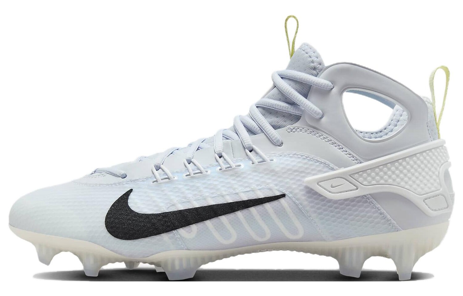 Huarache 9 Elite Mid LAX SE «Футбольные серый черный» Nike
Huarache 9 Elite Mid LAX SE «Футбольные серый черный» Nike