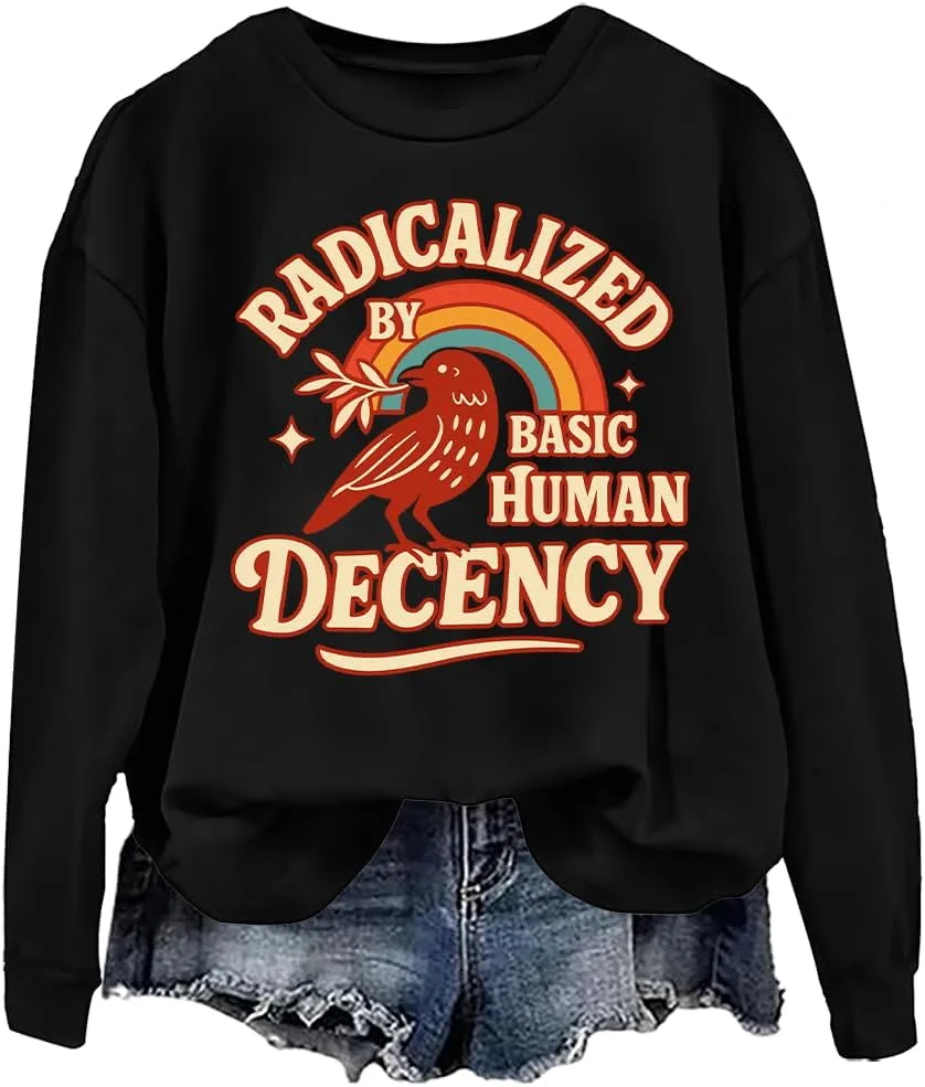Свитшот Radicalized By Basic Human Decency NACJOM
Свитшот Radicalized By Basic Human Decency NACJOM
