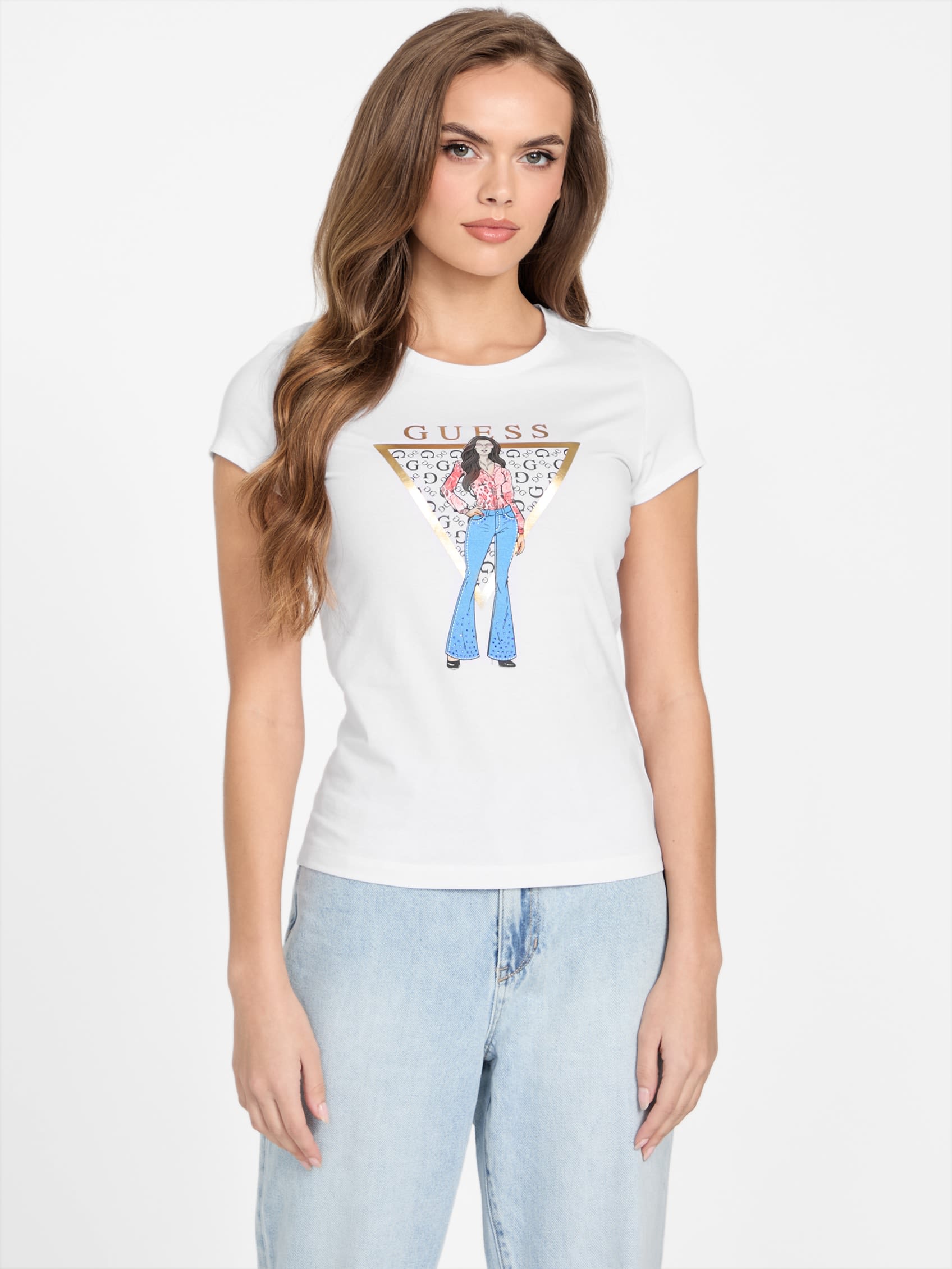 Футболка Eco Camilla с принтом Guess Factory, белый
Футболка Eco Camilla с принтом Guess Factory, белый