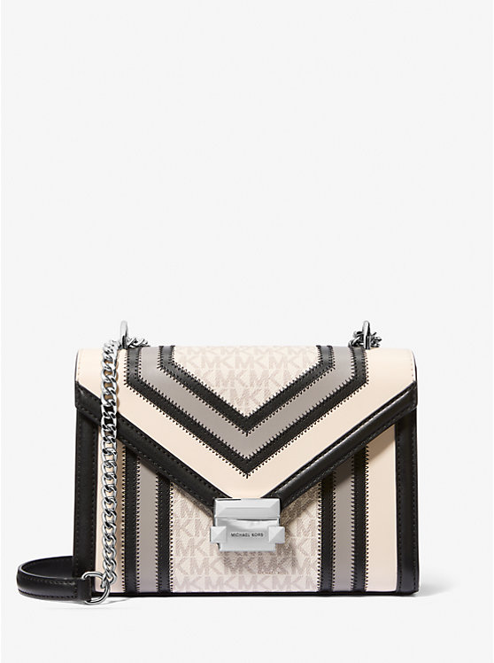 Сумка Whitney среднего размера с цветными блоками и фирменным логотипом Michael Kors, мультиколор
Сумка Whitney среднего размера с цветными блоками и фирменным логотипом Michael Kors, мультиколор