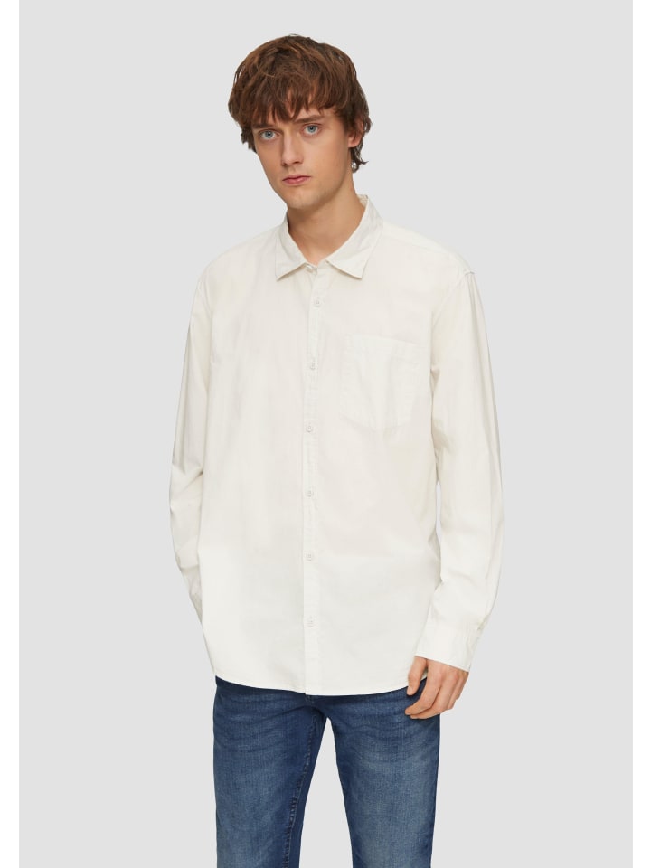 Рубашка QS Hemd langarm, серый
Рубашка QS Hemd langarm, серый