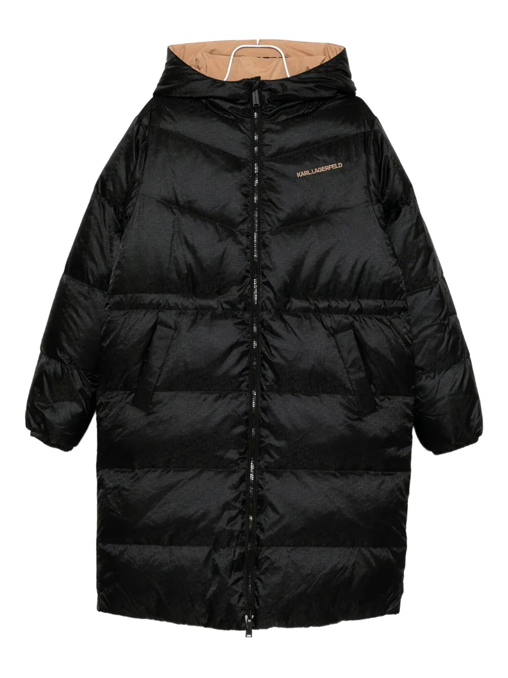 Двустороннее пальто с вышитым логотипом Karl Lagerfeld, черный
Двустороннее пальто с вышитым логотипом Karl Lagerfeld, черный