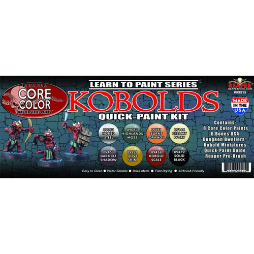 Аксессуары Reaper Learn To Paint Kit: Kobolds
Аксессуары Reaper Learn To Paint Kit: Kobolds