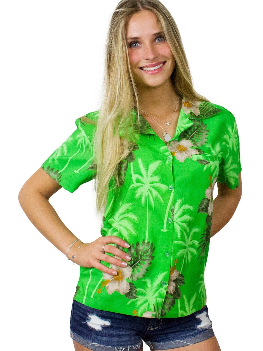 Блуза King Kameha Small Flower, зеленый
Блуза King Kameha Small Flower, зеленый