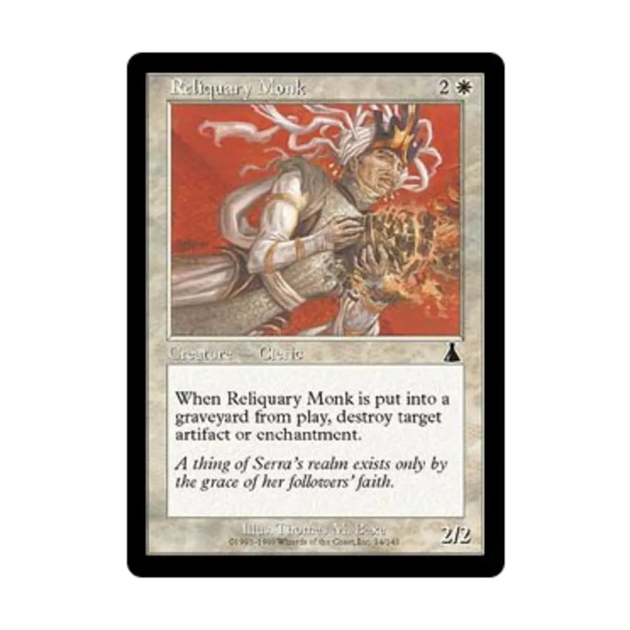 CCG Реликварий-монах (клавиша C), MTG - Urza's Destiny
CCG Реликварий-монах (клавиша C), MTG - Urza's Destiny