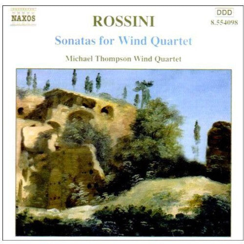 CD диск Rossini / Michael Thompson Wind Quartet: String Sonatas 1-5
CD диск Rossini / Michael Thompson Wind Quartet: String Sonatas 1-5