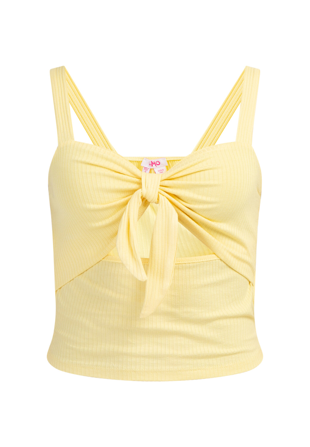 Спортивная футболка myMo Rippstrick Träger Top, светло желтый
Спортивная футболка myMo Rippstrick Träger Top, светло желтый