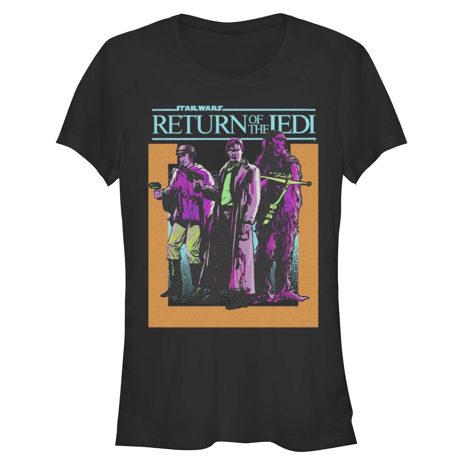 Футболка с рисунком принцессы Леи для юниоров «Звездные войны. Возвращение джедая Чубаки Хана Соло». Licensed Character
Футболка с рисунком принцессы Леи для юниоров «Звездные войны. Возвращение джедая Чубаки Хана Соло». Licensed Character