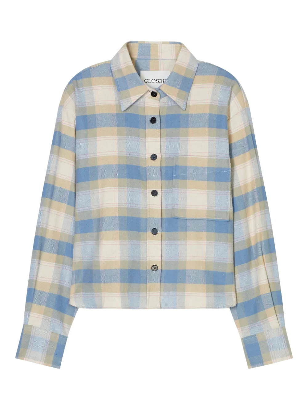 Рубашка в клетку Closed, синий
Рубашка в клетку Closed, синий