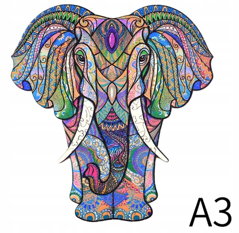 Деревянный Пазл Для Взрослых Слон В Подарок А3 GOLDERIA
Деревянный Пазл Для Взрослых Слон В Подарок А3 GOLDERIA